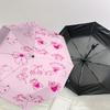1pc pink rabbit Automatic Open/Close Umbrella Compact Folding Umbrella with 8-Rib Shaft for Women/Men, Elegant Birthday1218S