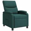Recliner Dark Green Fabric