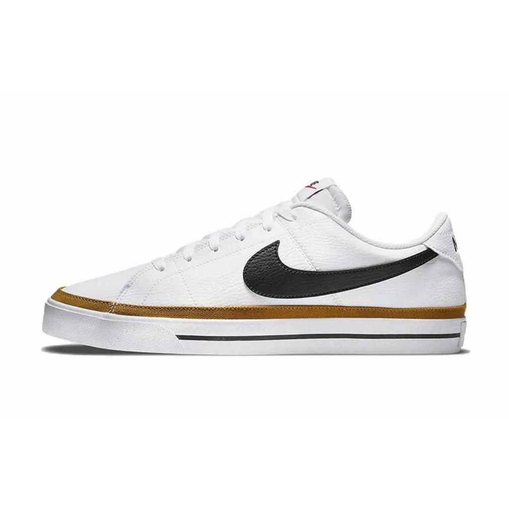 Nike Court Legacy Low Top Skateboard Shoes Men's White Cyan DH3162-100(Team846-)