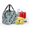 Cartoon Cute Bernese Mountain Dog Pattern Insulated Lunch Bag for Women Children Portable Food Boxes Thermal Lunch Box Tote