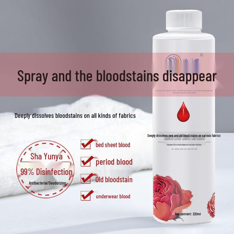 Sha Yun Ya Menstrual Blood Stain Remover for Bed Sheets and Underwear