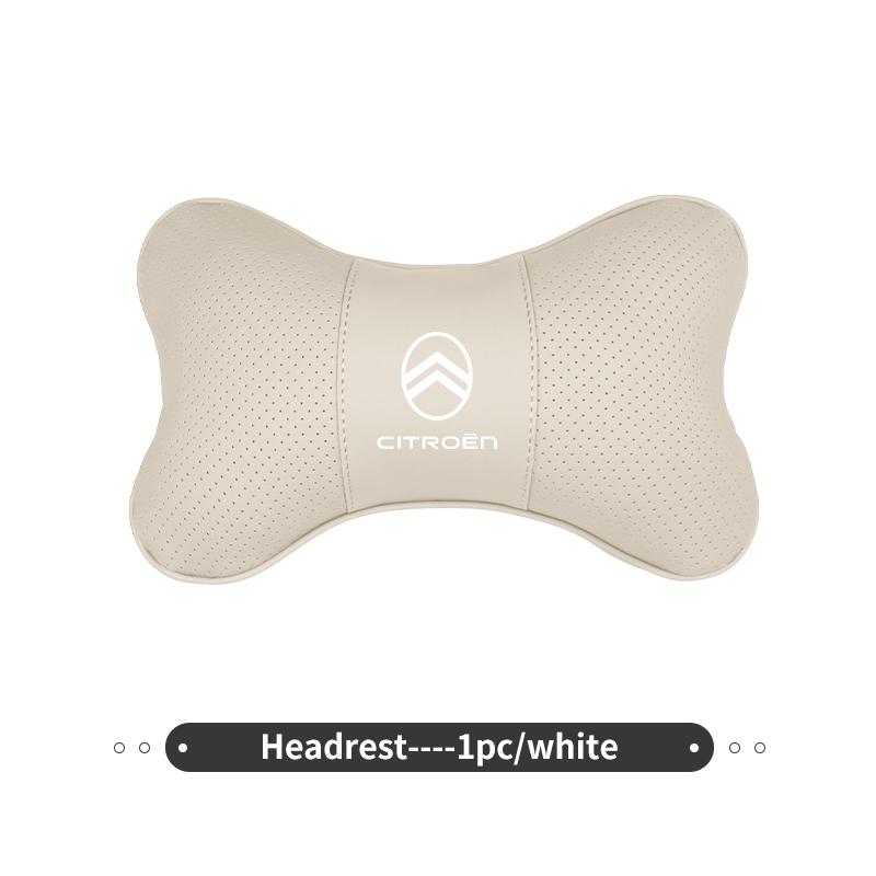 Car Seat Back Head Neck Pillow Cushion Headrest Lumbar Support For Citroen C4 C3 C5 C1 C2 C6 VTS C4L DS3 DS4 DS5 Grand Berlingo
