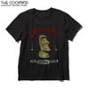 Coolmind U0010-T2 Easter Island Statue Graphic Print Men T Shrit Casual Cool Men Tshirt O-Neck Tee Shirts