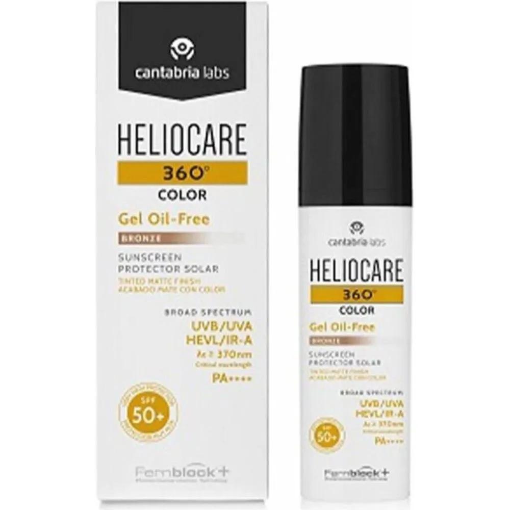 HELIOCARE 360 Color Gel Oil-Free SPF50+ 50ml Bronze Sun Care Doubles as BB Cream x 2