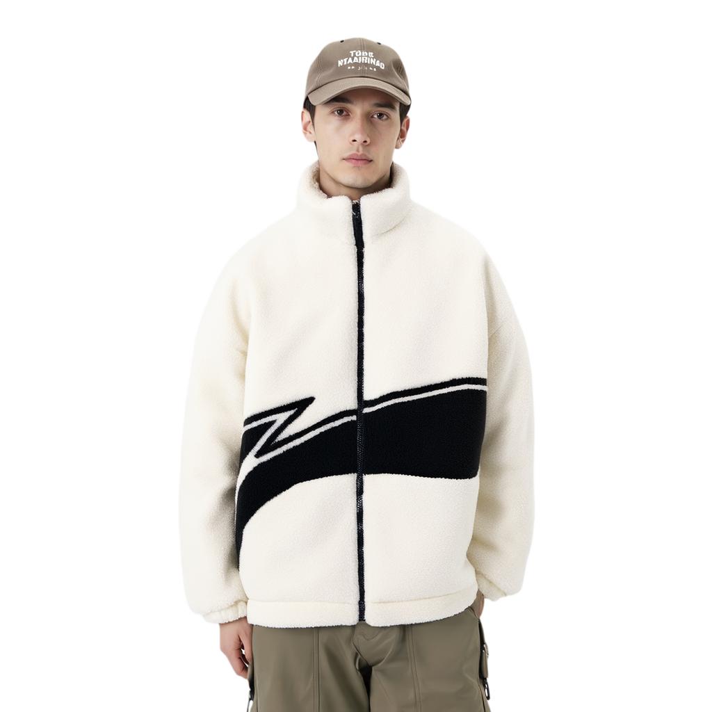 Li Ning Sports Fashion Collection Puffer Jacket Unisex Papyrus White AJMT051-1
