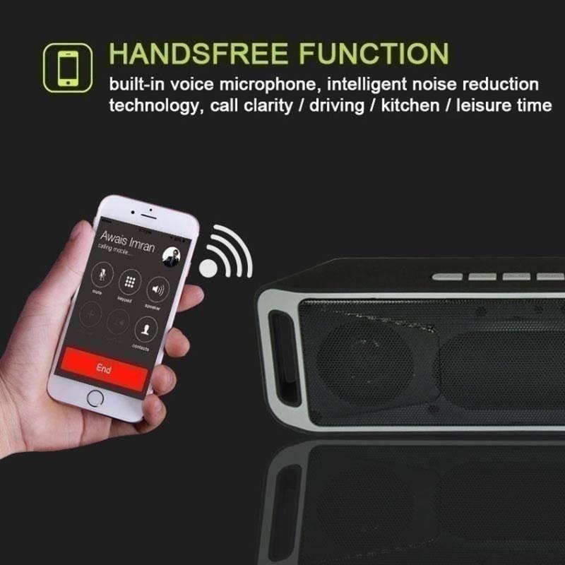 Boxă Bluetooth Mini Elegantă Cu Canale Duble Și Conectivitate Usb Pentru Utilizare pe Desktop Și în Mașină