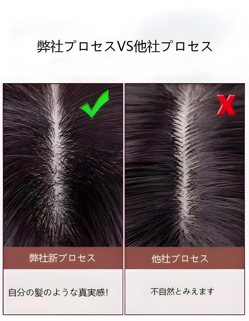 Gave til kone og delvis delvis skjuler grått delvis parykk for virvelpunkt lengde 55cm netting stor parykk lang rett svart hel parykk lang liten min