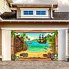 1 polyester tent for tropical pirate bay exploration, suitable for indoor, outdoor and studio use