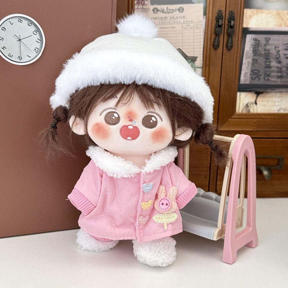 Multiple Styles Doll Clothes Hand-made Plush Doll Clothes Plush Doll Dressing  20cm Cotton Doll