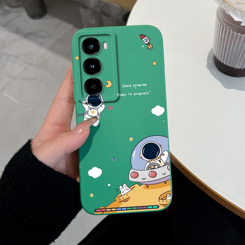 Cover Per itel City 100 C671L 6.75 pollici Custodie per Telefono Moda Fantasia Orsetto Orsetto Morbido Silicone Liquido Antipolvere Custodia Protettiva
