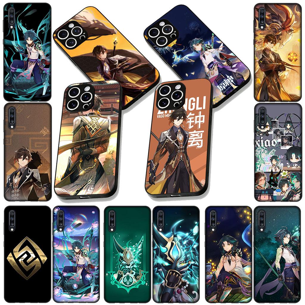 for Motorola Moto Edge 50 30 Fusion 40 NEO Ultra Pro E14 G20 E15 G35 G84 G13 G53 Case Xiao Zhong Li Genshins Impacts ZhongLi