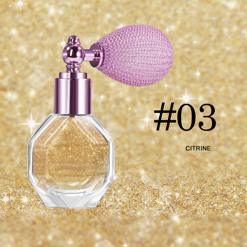 Highlighter Spray Glitzer Körper Gesicht Schimmerpuder Festliche Party Schimmer