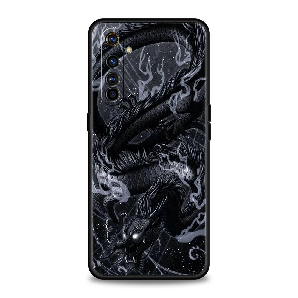 Cartoon Dragon Series Phone Case For Realme 12 11 10 9 8 5G 7 6 GT5 GT3 GT2 Pro Plus C21 C11 C25 C35 For GT Neo 2 3 3T 5 Cover