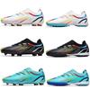 Fußballschuhe Zhongbang Fliegendes Gewebe Offsetdruck Tf Stollen Kunstrasen Fg Stollen Leder Füße Trainingsschuhe für Männer und Frauen