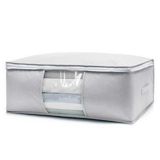 Transparent, Dustproof, and Moisture-Proof Clothing Storage Bag for Quilts and Travel - Non-Woven Fabric Organizer