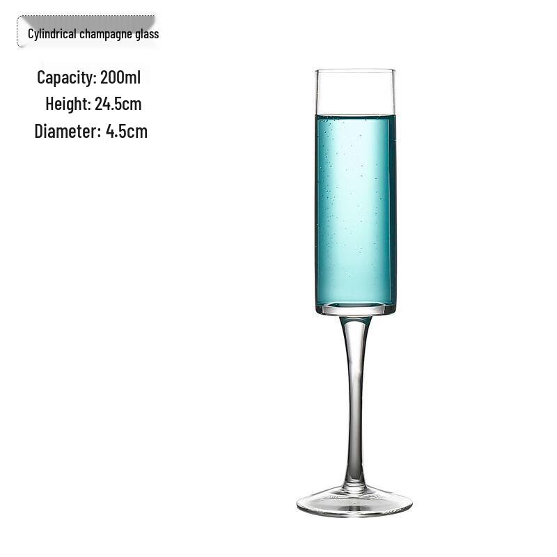 Glass Champagne Flutes & Cocktail Glasses