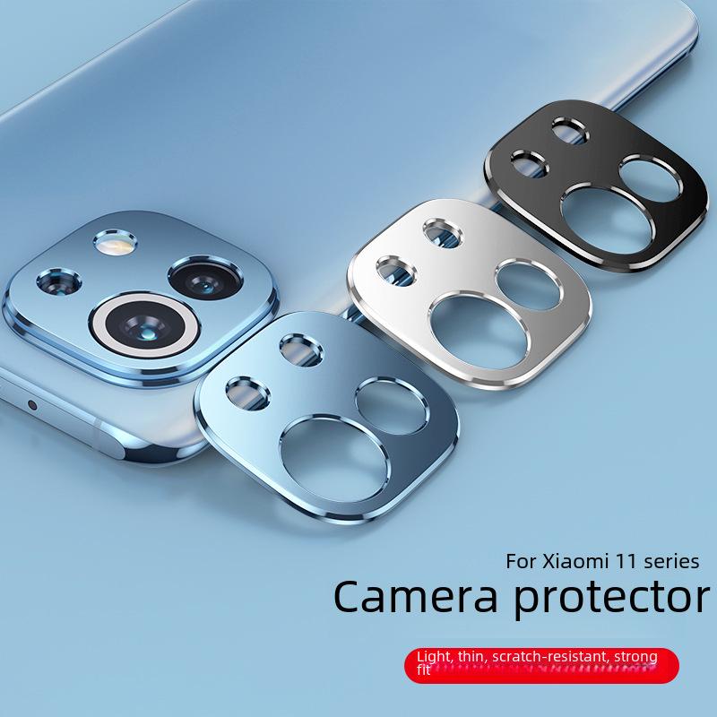 Metal Lens Protector for Xiaomi 11 Ultra & Black Shark 4 - Anti-Scratch Camera Sticker