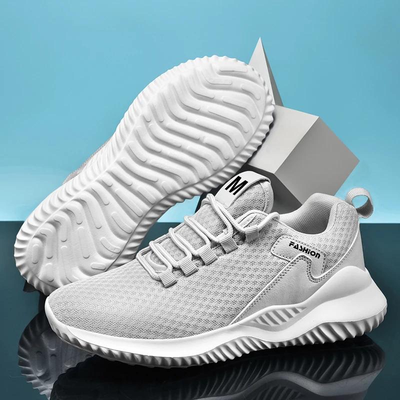 Men Running Shoes Training Fashion Casual Breathable Walking Comfortable Lightweight Rebound Versatile Outdoor Sneakers