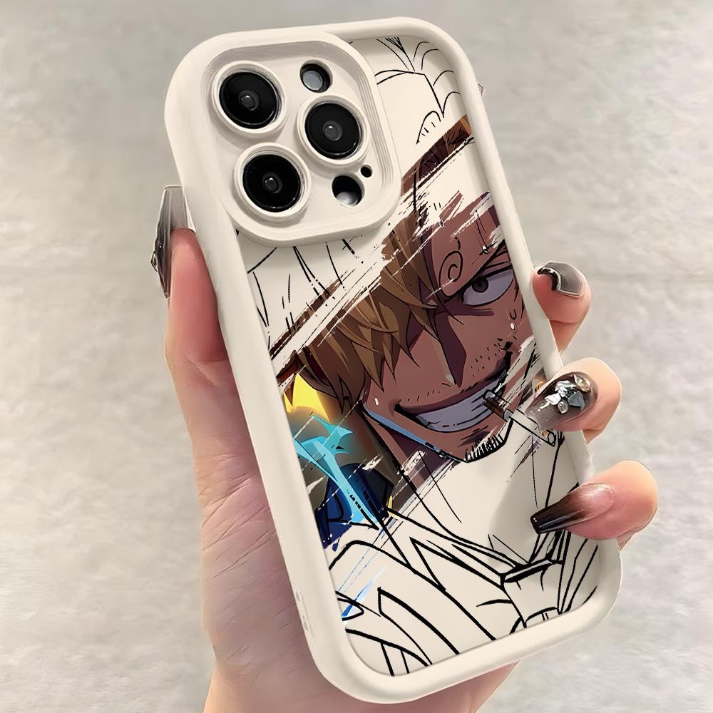 Ones Pieces Luffys Zoros Phone Case for Samsung S26 S25 S24 S23 S22 S21 S20 F06 M16 Note 20 FE Plus Ultra 4G 5G Soft Silicone