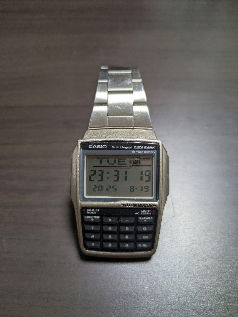 

[USED] CASIO DATABANK Calculator Watch