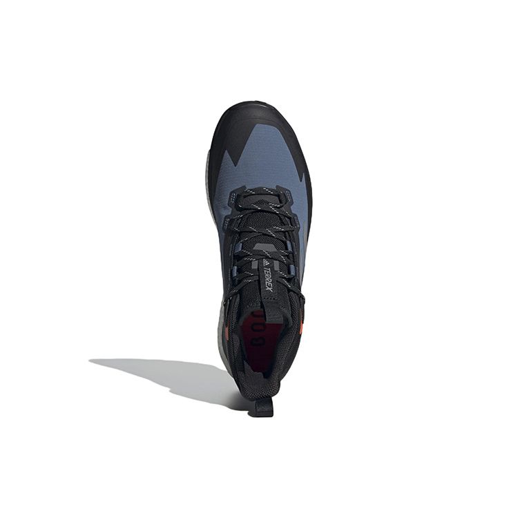 adidas Terrex Free Hiker 2 GORE-TEX Wonder Steel Grey Men Sneakers Blue Grey-Three Impact-Orange GZ3288