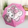 1pc My Melody Automatic Opening/Closing Umbrella with Foldable Design, Iron Frame Outdoor Umbrella for Festivals, Travel, Daily Use, Gift for Fans.Q01