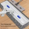 Chenille No-Wring Large Floor Mop - One-Swipe Clean Rotary Mop for Wood Floors