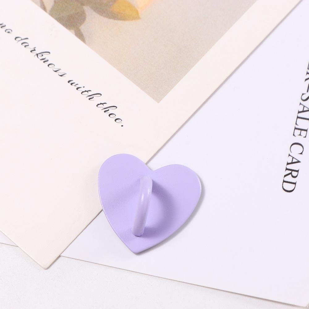 Phone Grip Holder Heart Finger Ring Phone Case Finger Ring Phone Clasps Hooks Phone Stand Holder