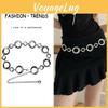 Elegant Metal Waist Chain For Women With Single Loop Style Summer And Winter Fashion