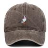 Pigeon Embroidery Pattern Baseball Cap Casual Sunscreen Hats Fashion Baseball Hats  All Seasons