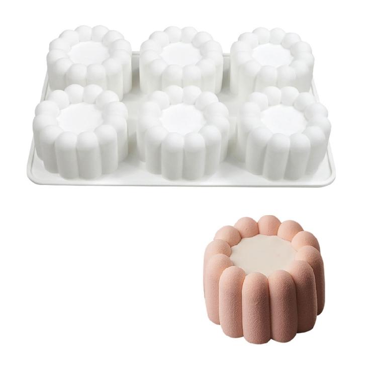 Konkave Schokoladenform Silikone Kerzenform Haushalt Kuchen Dessert Backwerkzeug