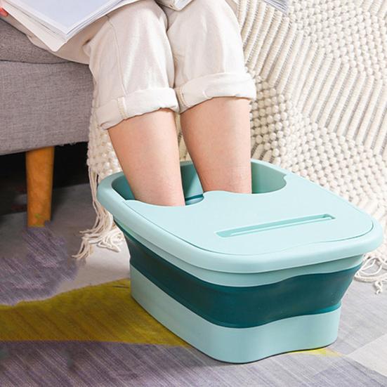 Skládací bazénová vanička na nohy Bazén Skládací umyvadlo na nohy Přenosné příslušenství k oplachování nohou