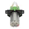 DC6V Micro Water Liquid Peristaltic Pump For Aquarium Lab Analytical 2*4mm(Green)