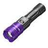 Lanterna Luz UV Bateria USB Display Zoom Telescópico 5 Modos