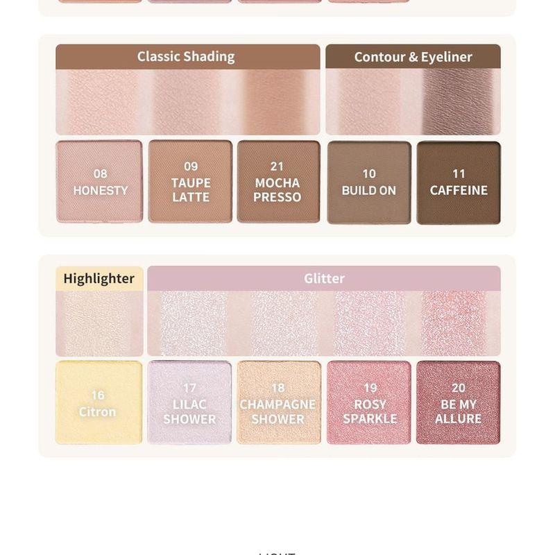 hince - Single Eyeshadow - 20 Colors