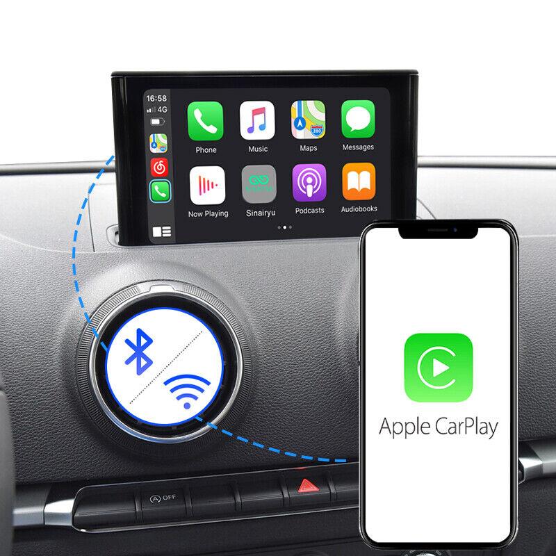 Sinairyu Wireless CarPlay Android Auto Retrofit Kit Compatible For MIB MIB1 2012-2020 Mirror-Link