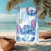 Ultra-Soft Beach Towel with Stitch Theme,Ideal for Pool - Camping, Diving - Perfect Travel Essential, Vibrant Beach Towel.