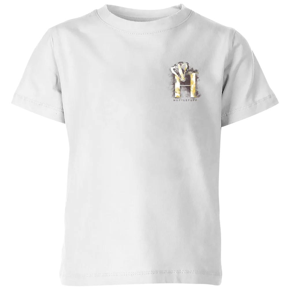 Harry Potter Hufflepuff Kids  T-Shirt - White - 3-4 Years 140
