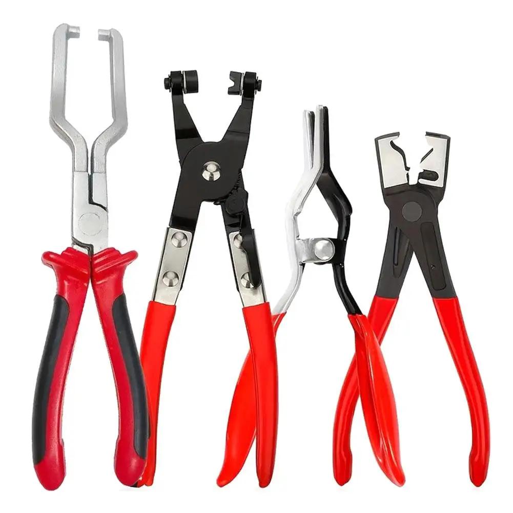 Car Oil Hose Crimping Plier Repair Tools Calliper Vise Accessories Clip Clamp Collar Pipe Auto Repairing Automotive Motorcy H2Y1