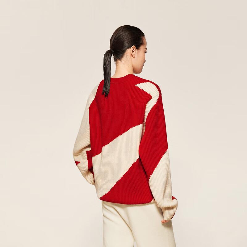 

LESS 2024 Winter Round Neck Long Sleeve Pullover Sweater 2OB313740 XS