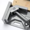 Aluminum Alloy Wood Working Jigs Photo Frame 90 Degrees Angle Clamp Single Handle Adjustable Swing Jaw for Welding Woodworking