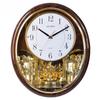 Living Room Wall Clock Modern Music Time Reporting Wall Watch Art Bedroom Silent Clock Creative Home Decoration Accessories