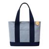 [MIPOHAM] Women's Tote Bag, Canvas, Dividers, L Size, Large Capacity, Campus Tote, Canvas, Large A4 Tote, Wide Gusset, Lightweight, Mother's Bag,