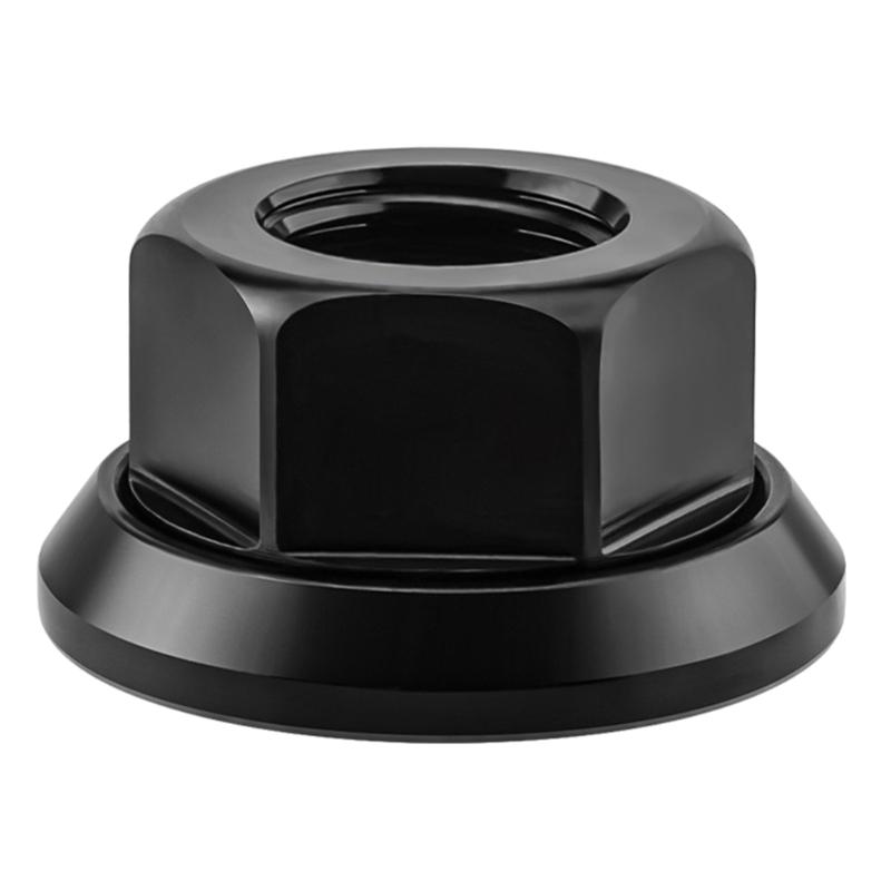 1 Piece Aluminum Alloy Bike 3/8 M10 Hubs Nut Bolts Screws For Fixed Gear Mountain Bicycles Front & Rear Bike Wheel Axle