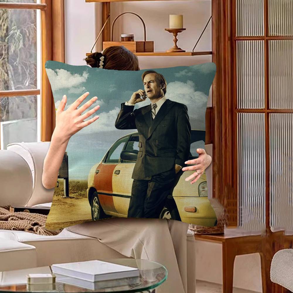 Better Call Saul Klasický Vintage Steh Šťastný Drak Povlak na Polštář Potah na Pohovku Dekorace do Domu Dětský Dárek