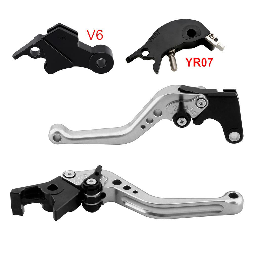 NEW Short Clutch Brake Lever Fit for YAMAHA XSR900 XSR900GP MT-09 MT-09SP 24-25 Silver