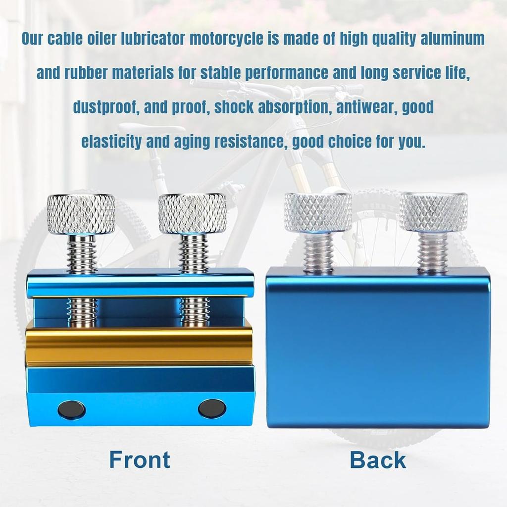 Cable Lube Tool for Motorcycle ATV Dirt-Bike Scooter Bike,Cable Lubricator Lubricant Luber Lube Oiler Tool
