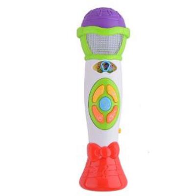 Gorący! Przenośny Mikrofon Karaoke do Śpiewania dla Dzieci, Zmiana Głosu i Nagrywanie z Kolorowym Światłem Muzycznym