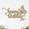Happy Birthday Cutting Dies Carbon Steel Die Cut Metal Embossing Templates for Card Making Scrapbooking Paper Craft