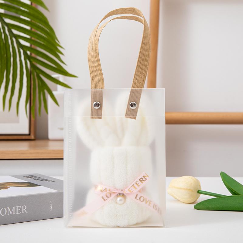 

Милое полотенце для лица в форме кролика - Мягкое мини-полотенце для рук из кораллового флиса для подарков, свадебных сувениров, детских сувениров белый